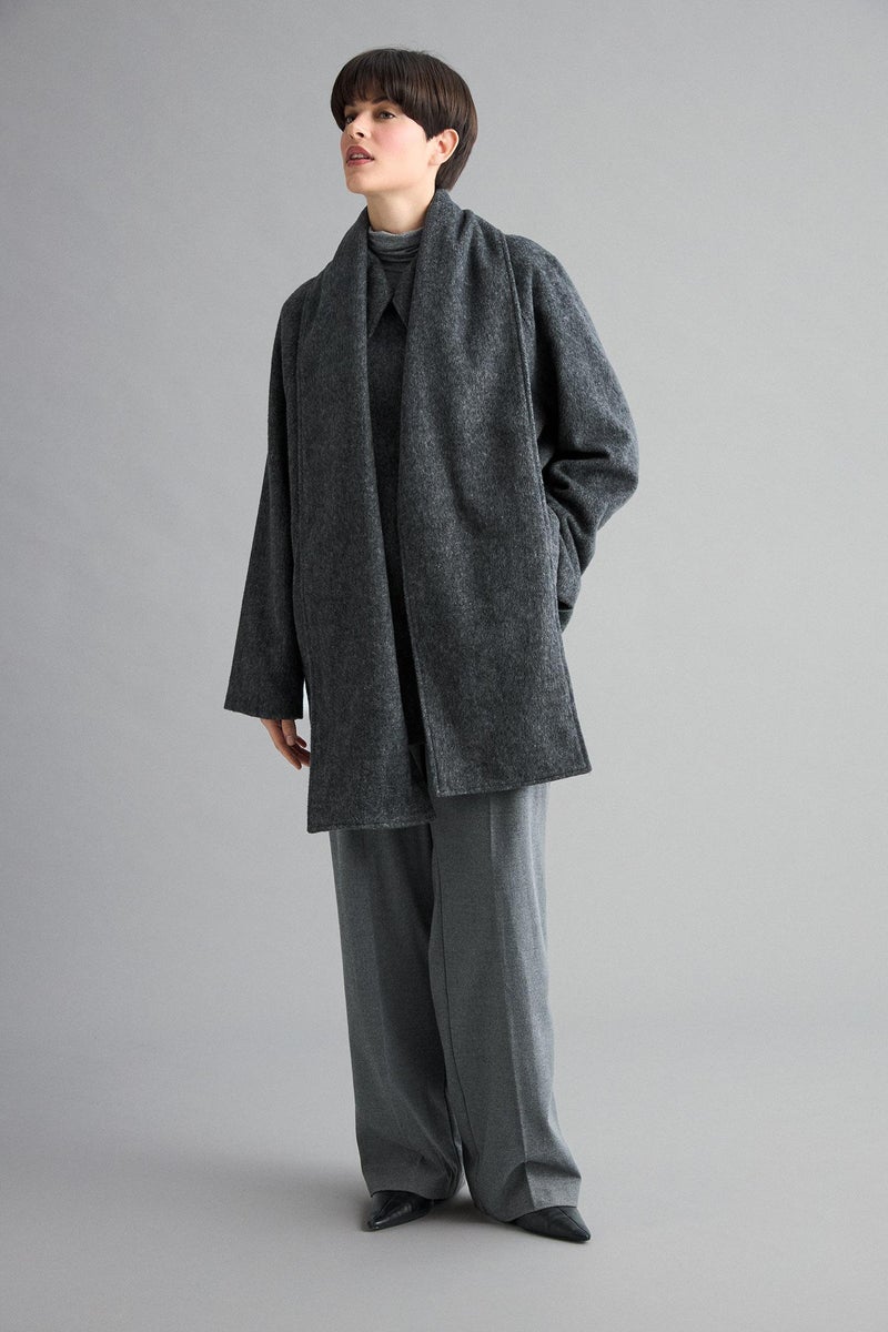 DeFacto Grey Woman Regular Fit Cachet Cachet Casual - Image 2